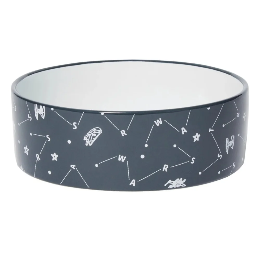Star Wars Navy Constellation Dog Bowl 8 cups